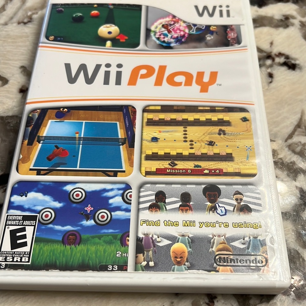 Wii play cd disk